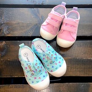 2 pairs of Cat & Jack sneakers